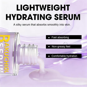 Bmrewax serum held in hand to show bottle size and travel-friendly scale