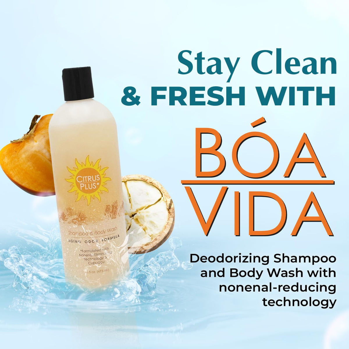 Bóa Vida new leak-proof cap detail displayed to prevent spills