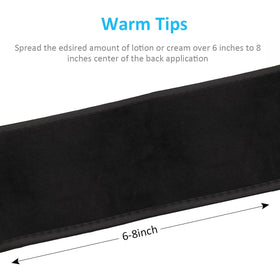 Boao tanning mitt with thumb zone detail for controlled, even application