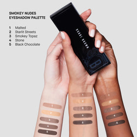 Bobbi Brown applied on eyelid demonstrating easy blend and wearable finish