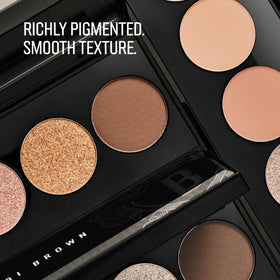 Bobbi Brown swatches on arm displaying shade range and blendability benefit
