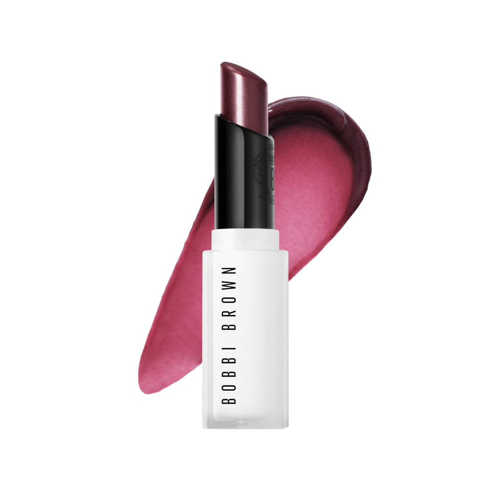 Bobbi Brown front packaging showing Bare Blackberry and compact design benefits