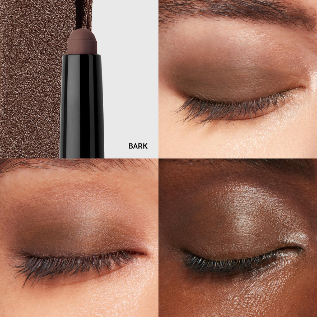 Bobbi Brown bark creamy texture close-up, smooth blendability benefit