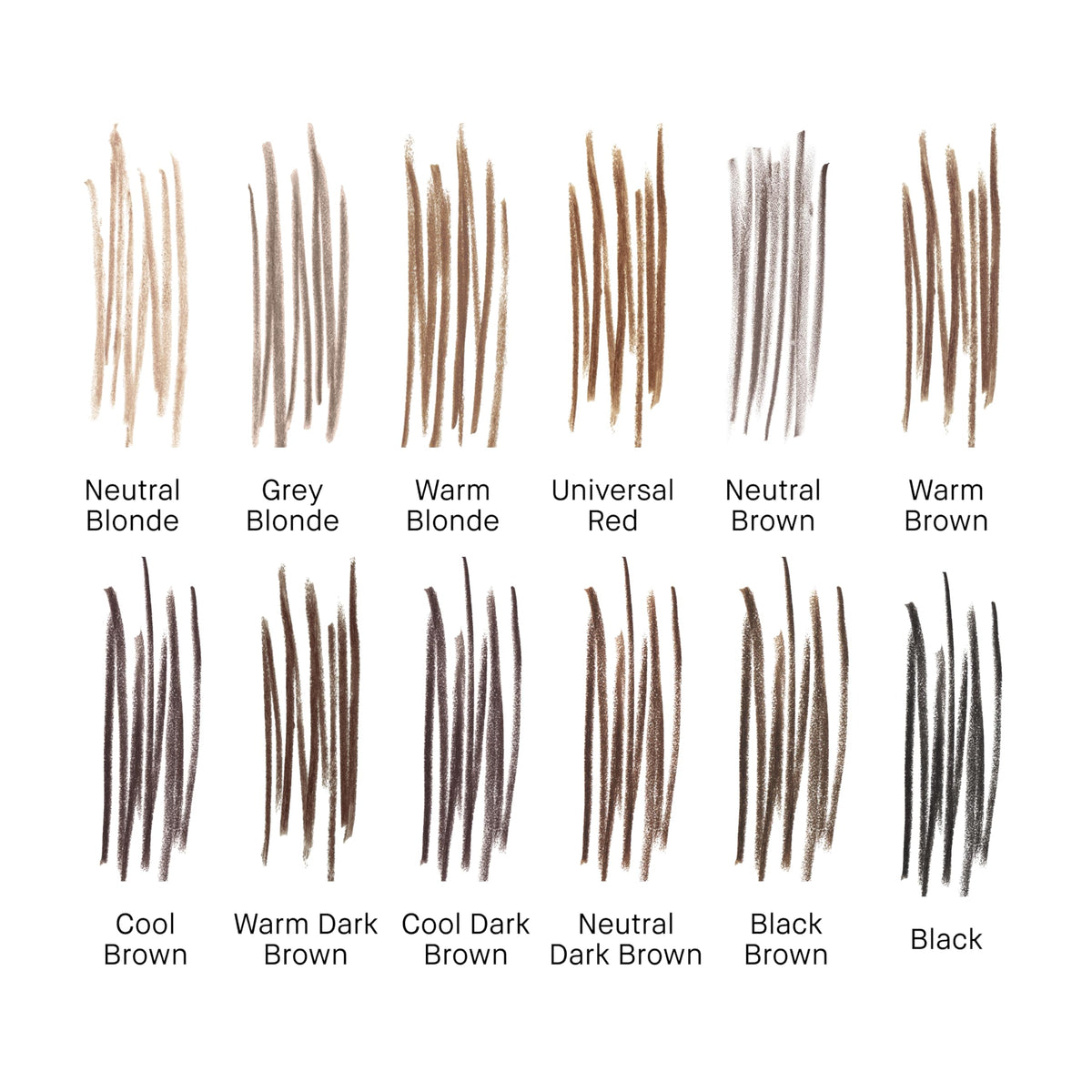 Bobbi Brown Warm Blonde swatch on skin showing buildable, warm-toned pigmentation