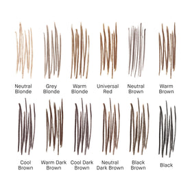 Bobbi Brown Warm Blonde swatch on skin showing buildable, warm-toned pigmentation