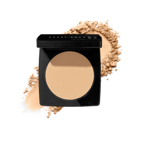 Bobbi Brown compact front view showing sleek packaging and brand clarity for easy storage