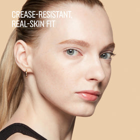 Bobbi Brown swiped texture swatch on skin showing hydrating full-coverage finish and blendability