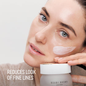 Bobbi Brown cream texture closeup demonstrating rich hydration