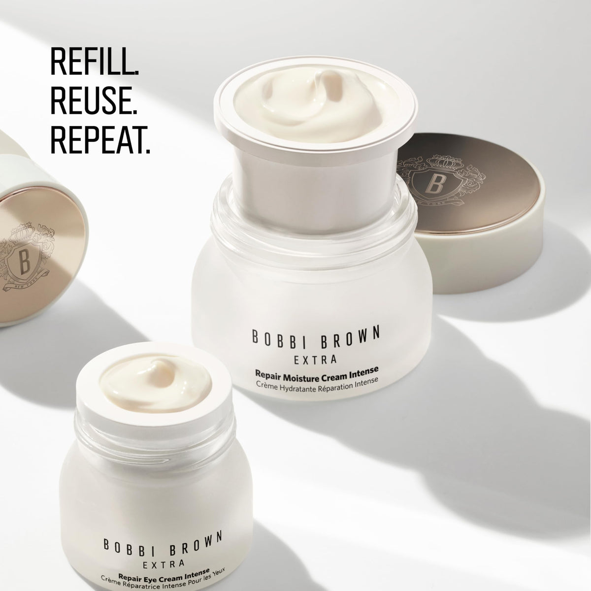 Bobbi Brown product on bathroom counter in lifestyle scene offering routine-ready benefit