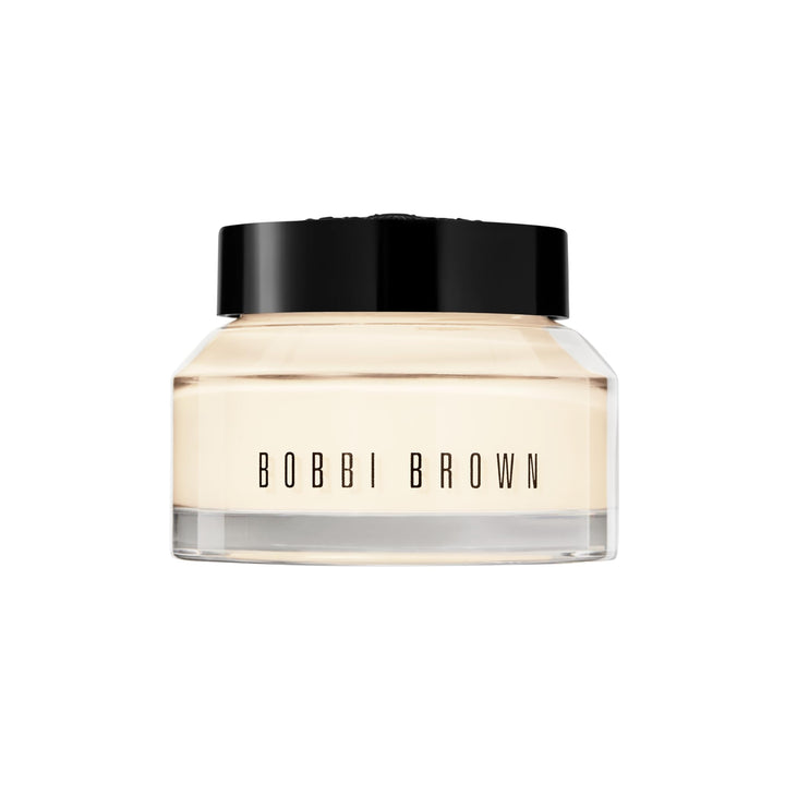 Bobbi Brown jar front view showing product branding and size benefits