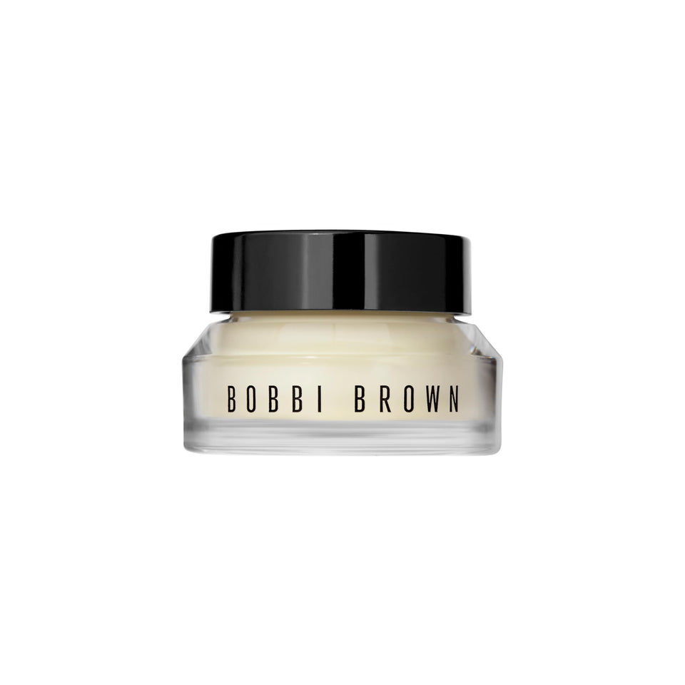 Bobbi Brown front packaging showing travel-size tube and easy portability benefit