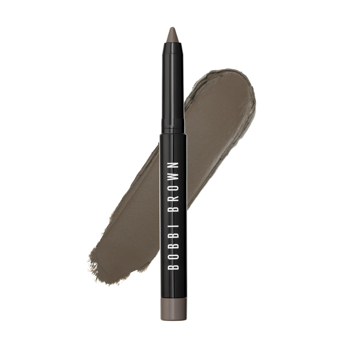 Bobbi Brown front packaging showing liner stick and shade, clarity for shoppers