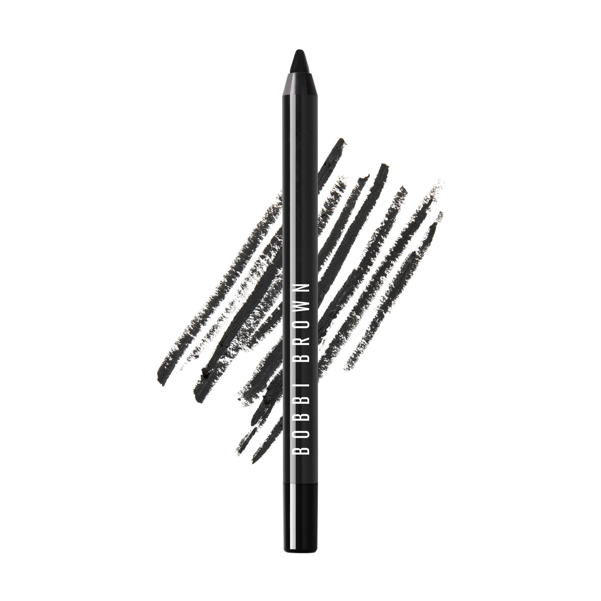 Bobbi Brown kajal front packaging shows product and shade, highlights lasting wear