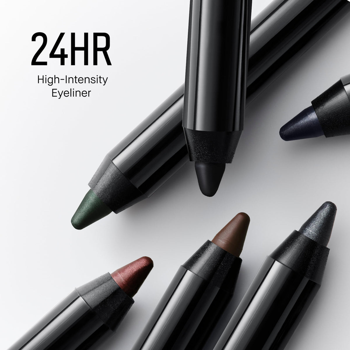 Bobbi Brown arm swatch of cacao liner showing rich pigment and color payoff