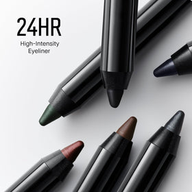 Bobbi Brown arm swatch of cacao liner showing rich pigment and color payoff