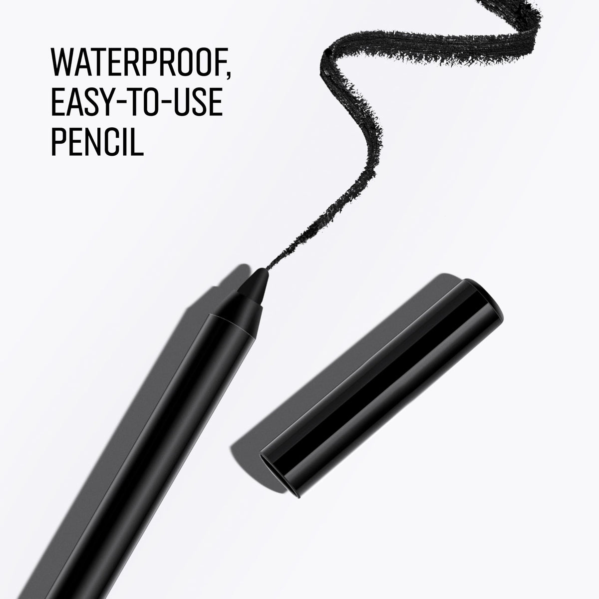 Bobbi Brown water-resistance test with water droplets showing waterproof performance