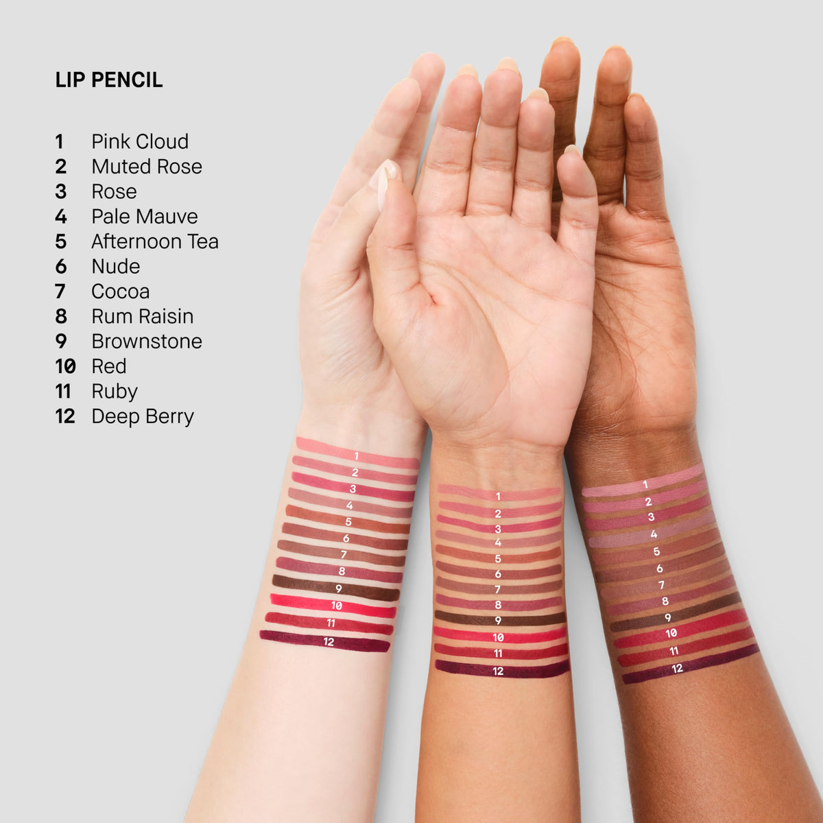 Bobbi Brown pencil beside ruler showing compact size and easy storage benefit