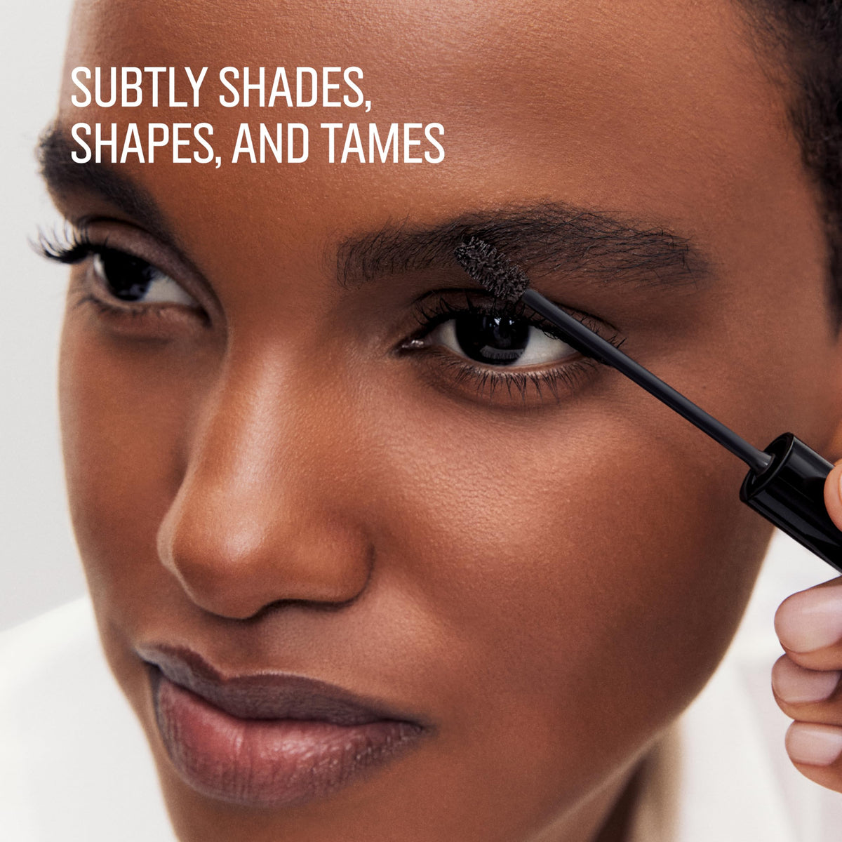 Bobbi Brown mahogany swatch on skin showing true-to-tone color payoff benefit