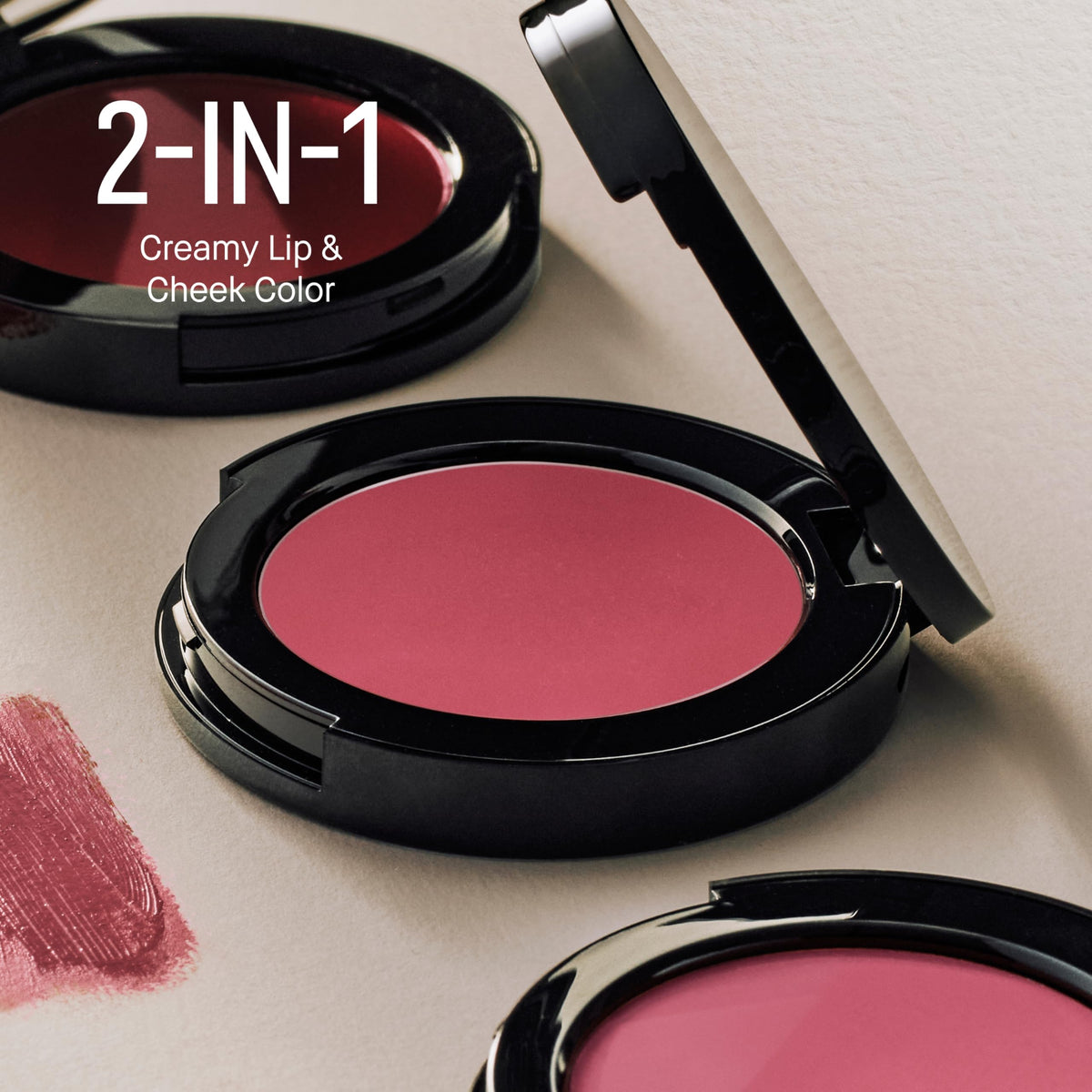 Bobbi Brown pot rouge applied on cheek demonstrating natural dewy flush benefit