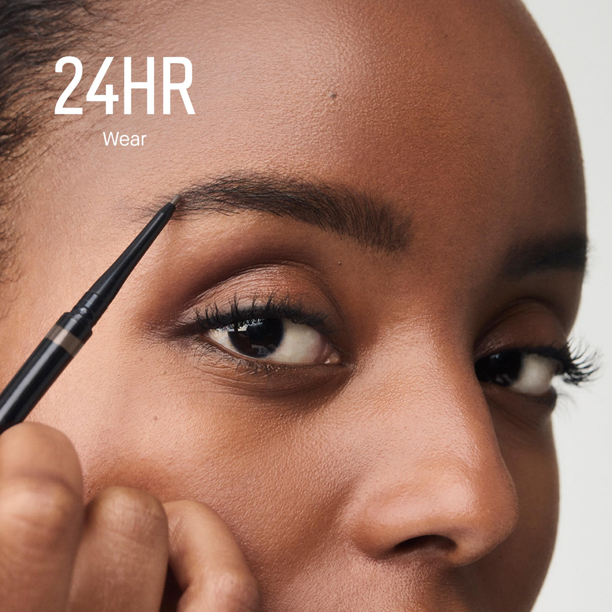 Bobbi Brown Precise Brow Pencil Cool Brown swatch on skin for true color