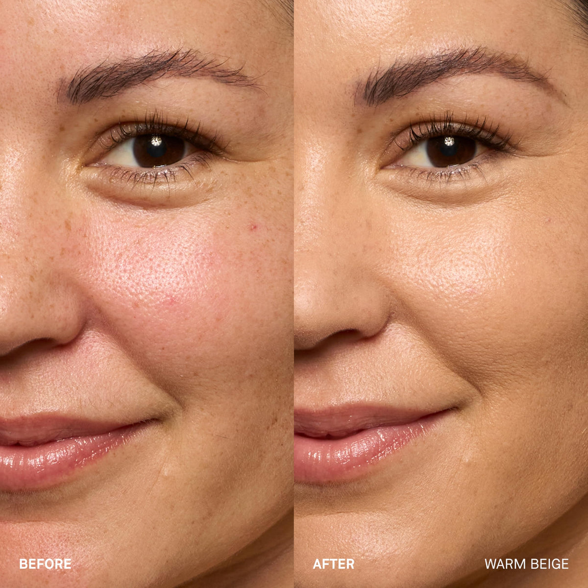 Bobbi Brown foundation texture close-up showing smooth spreadability