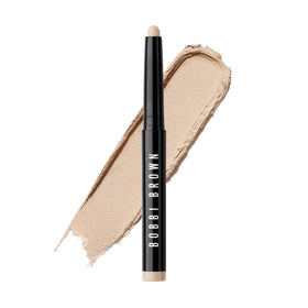 Bobbi Brown front packaging of Bone shadow stick showing shade and branding benefit