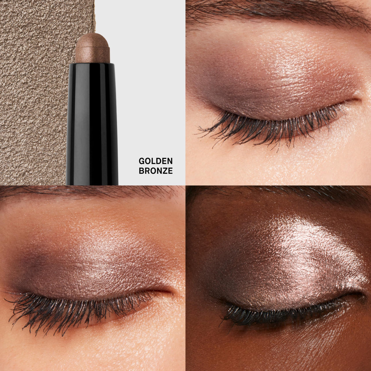 Bobbi Brown cap removed revealing creamy tip for precise, tug-free application