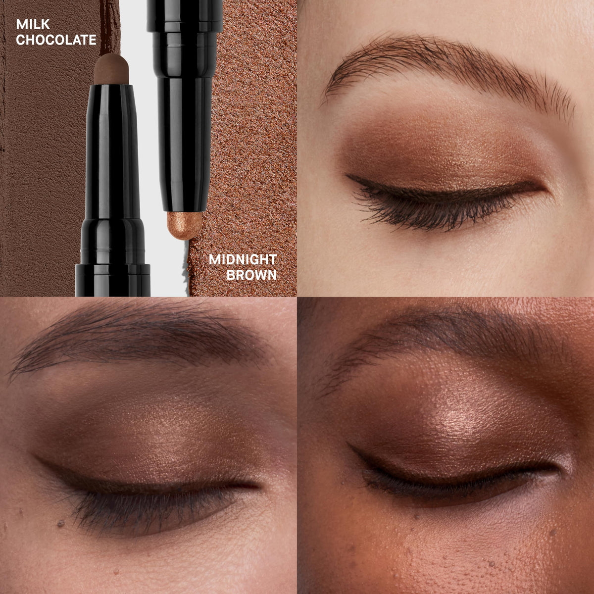 Bobbi Brown close-up of matte tip texture for smooth, blendable definition