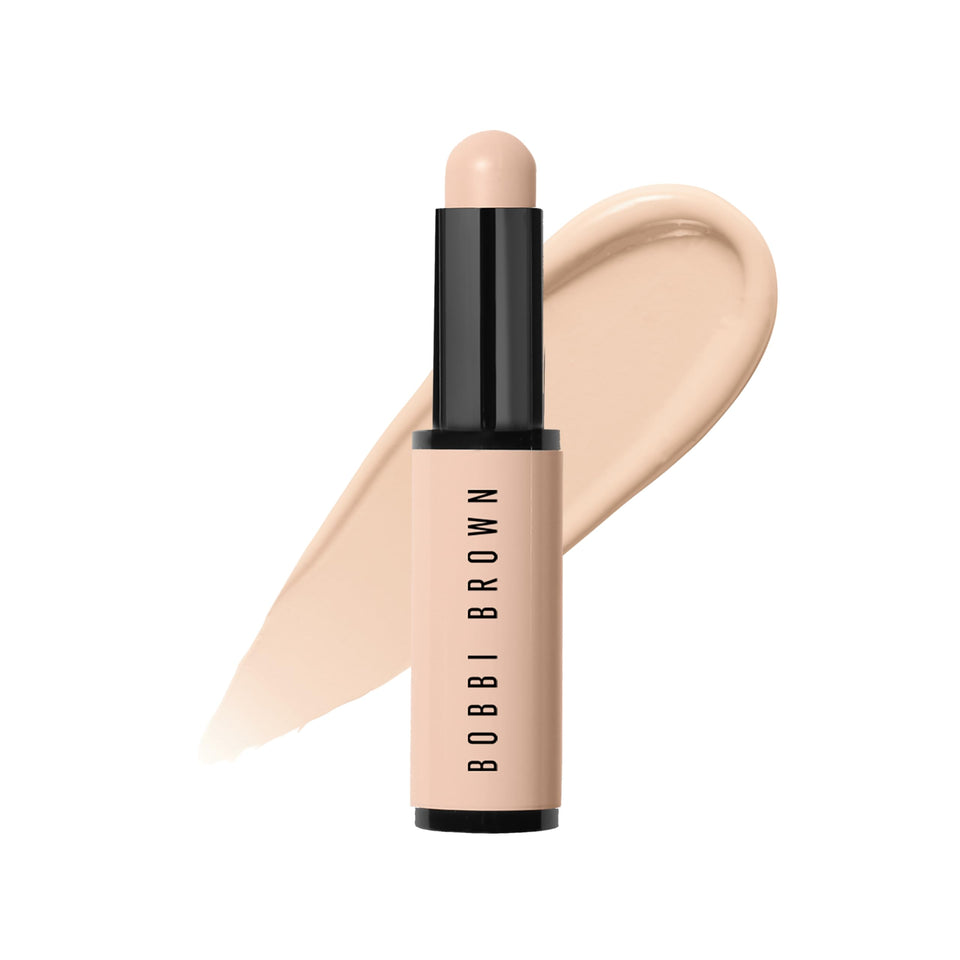 Bobbi Brown front packaging showing the corrector stick and compact benefit