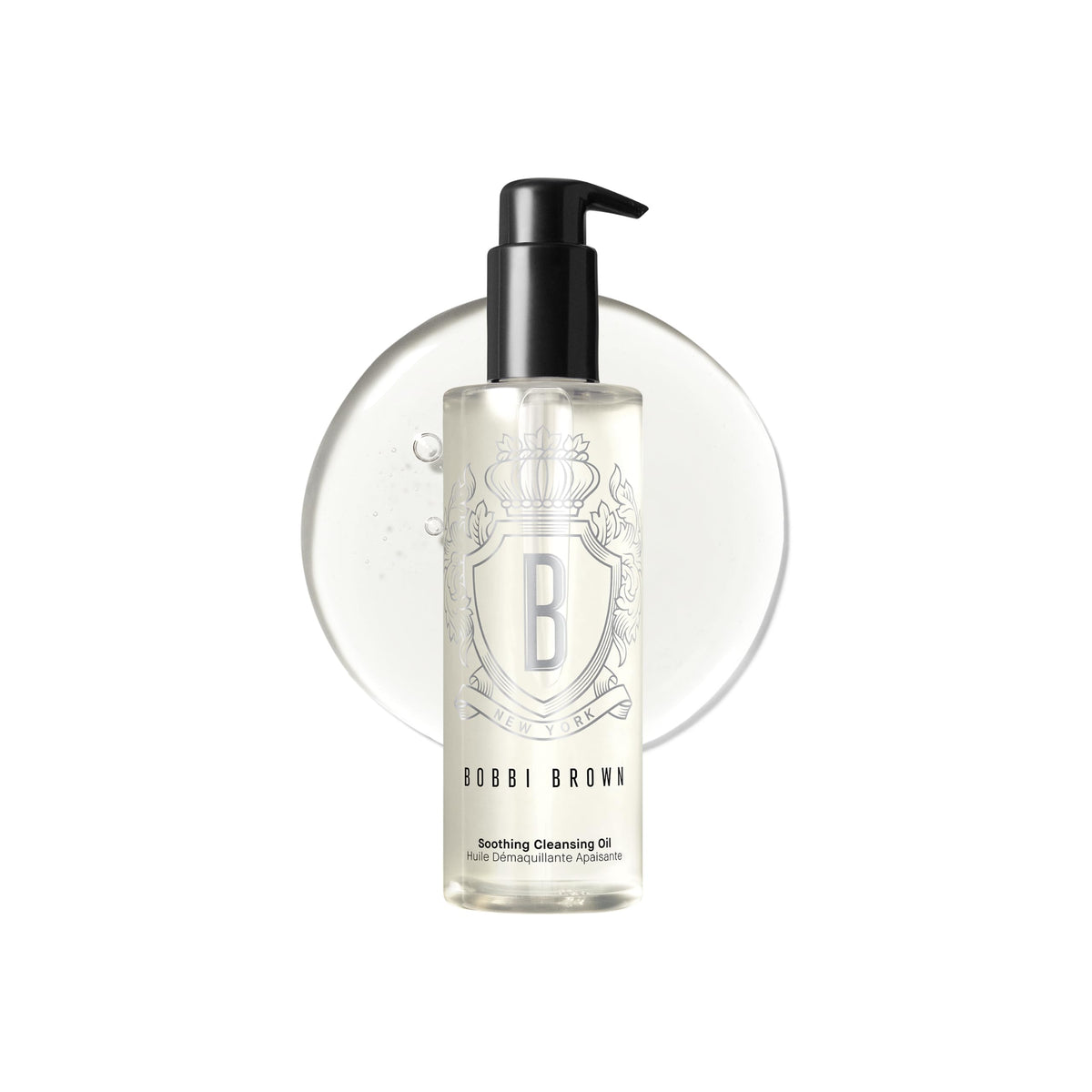 Bobbi Brown front bottle view showing packaging and benefit of effective makeup removal