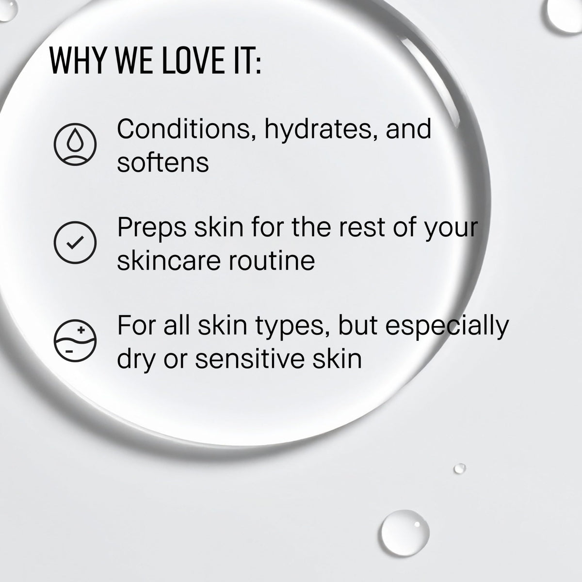 Bobbi Brown tonic on bathroom vanity in lifestyle scene conveying daily routine convenience