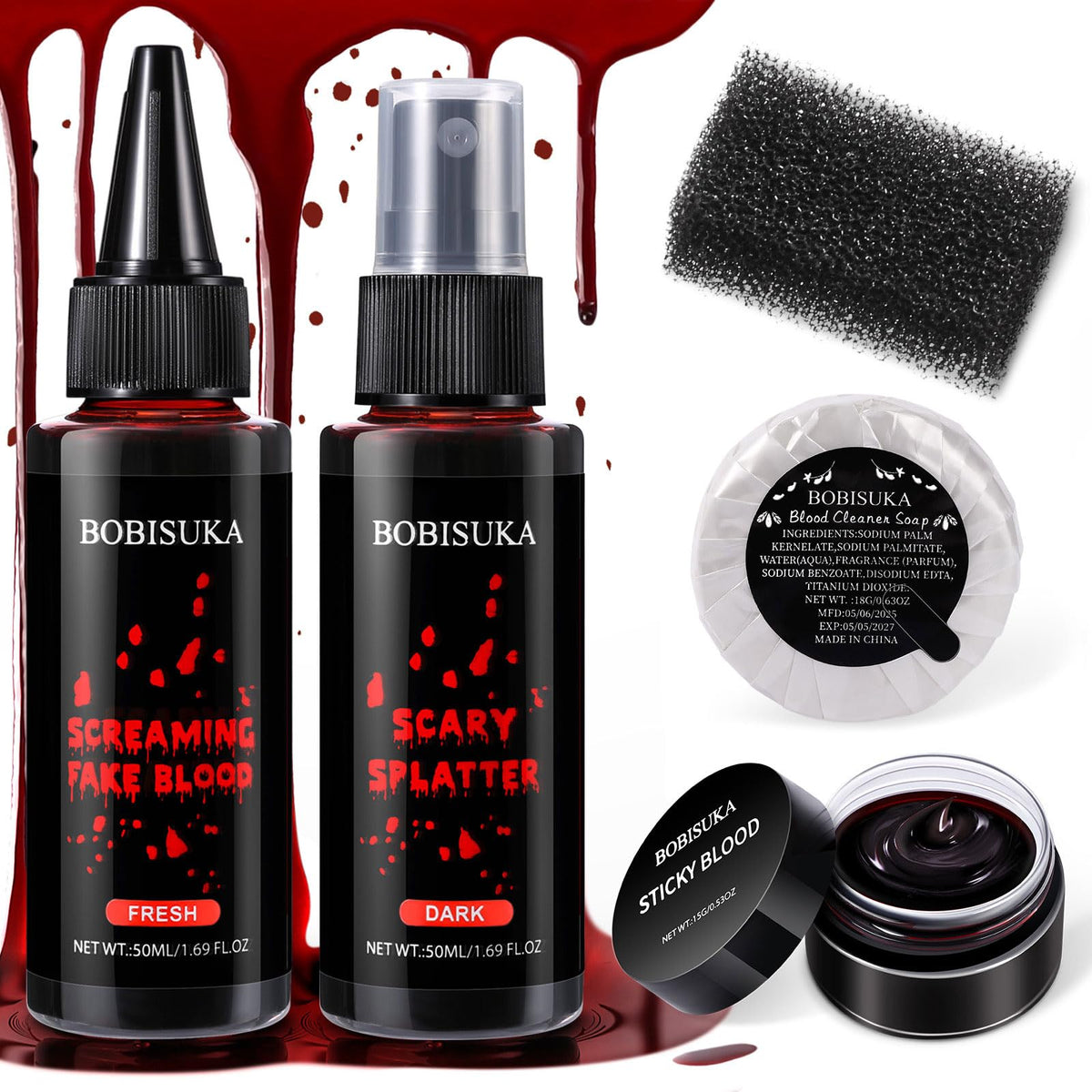 BOBISUKA front packaging showing full 5-piece kit for easy selection