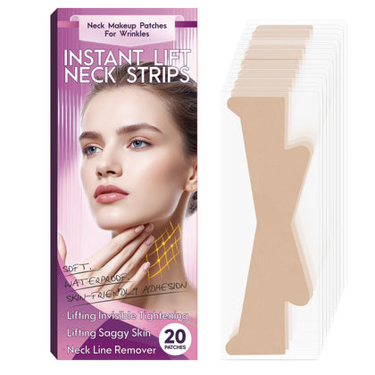Bocello front packaging showing 20 PCS and product benefit of instant lift