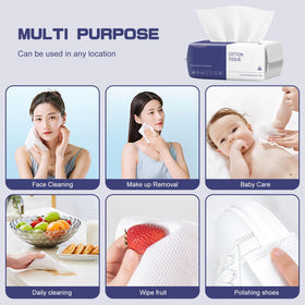 BODFPPC used for baby care wiping eyes and mouth, soft safe material
