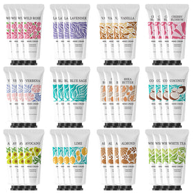 BODY & EARTH # LOVE front packaging showing 48 tubes, ideal for gifting