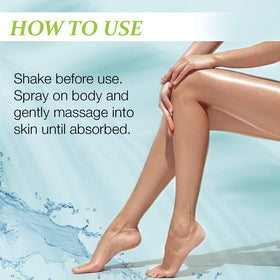 Body Drench applied after shower in lifestyle setting showing convenience and hydrated skin