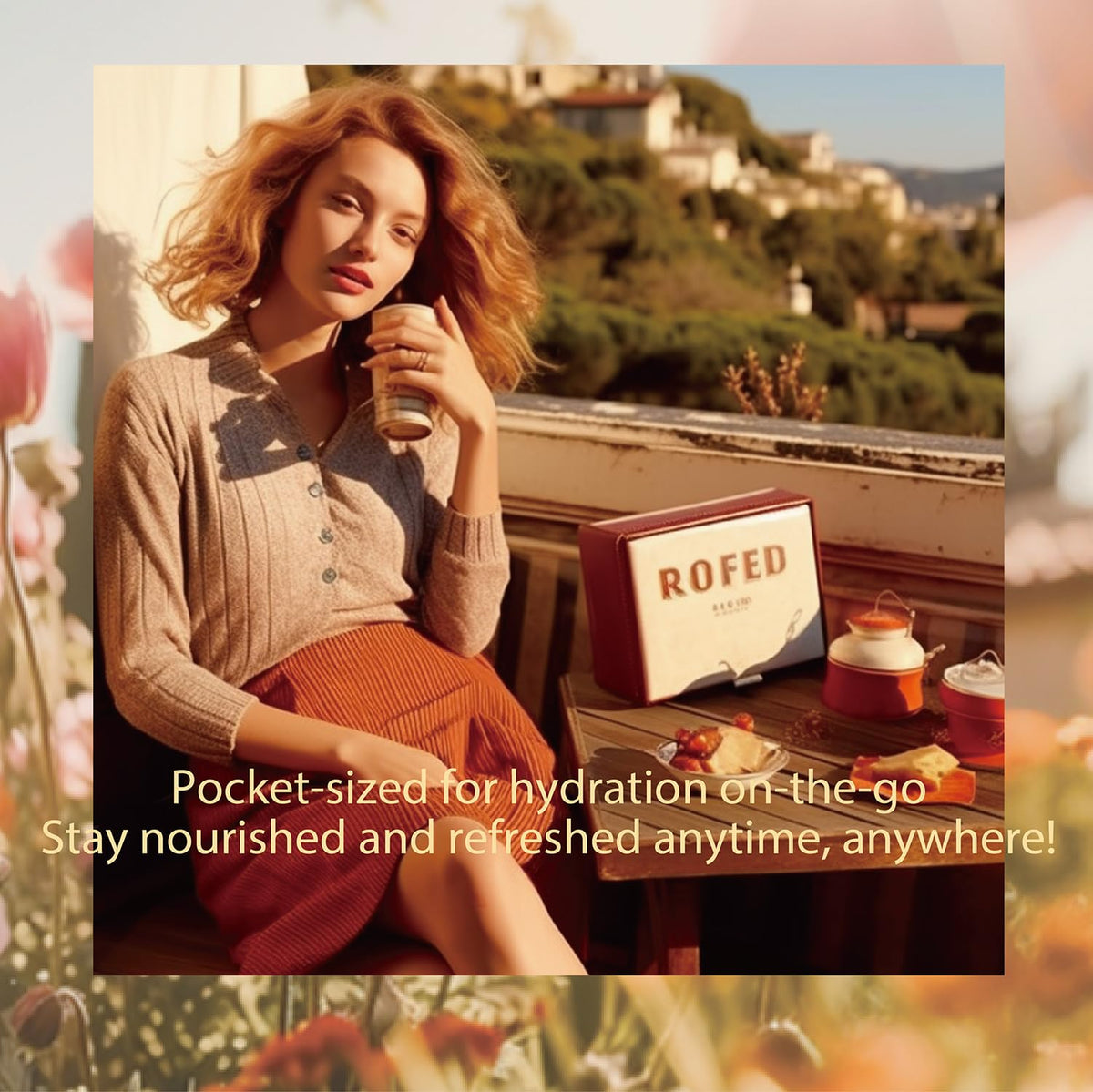 BODY & EARTH # LOVE complete travel-size layout for convenient packing and on-the-go care