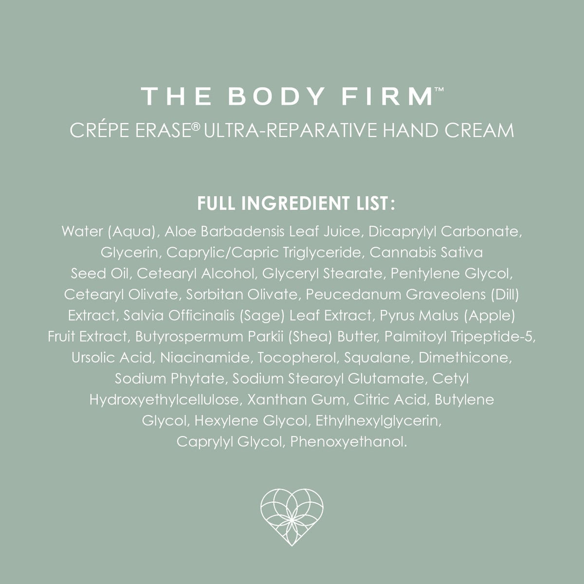 BODY FIRM applying cream to hands for softer, visibly smoother skin