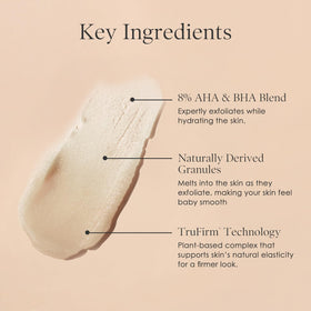 BODY FIRM application in shower demonstrating circular massage and rinsing benefit