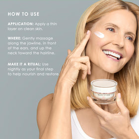 BODY FIRM Crepe Erase ingredients flatlay with oils and botanicals showing nourishing blend