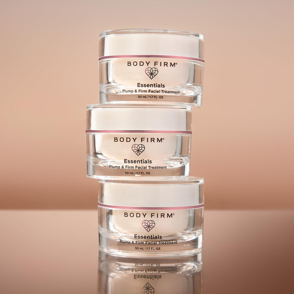 BODY FIRM Crepe Erase open jar revealing creamy night formula for deep hydration