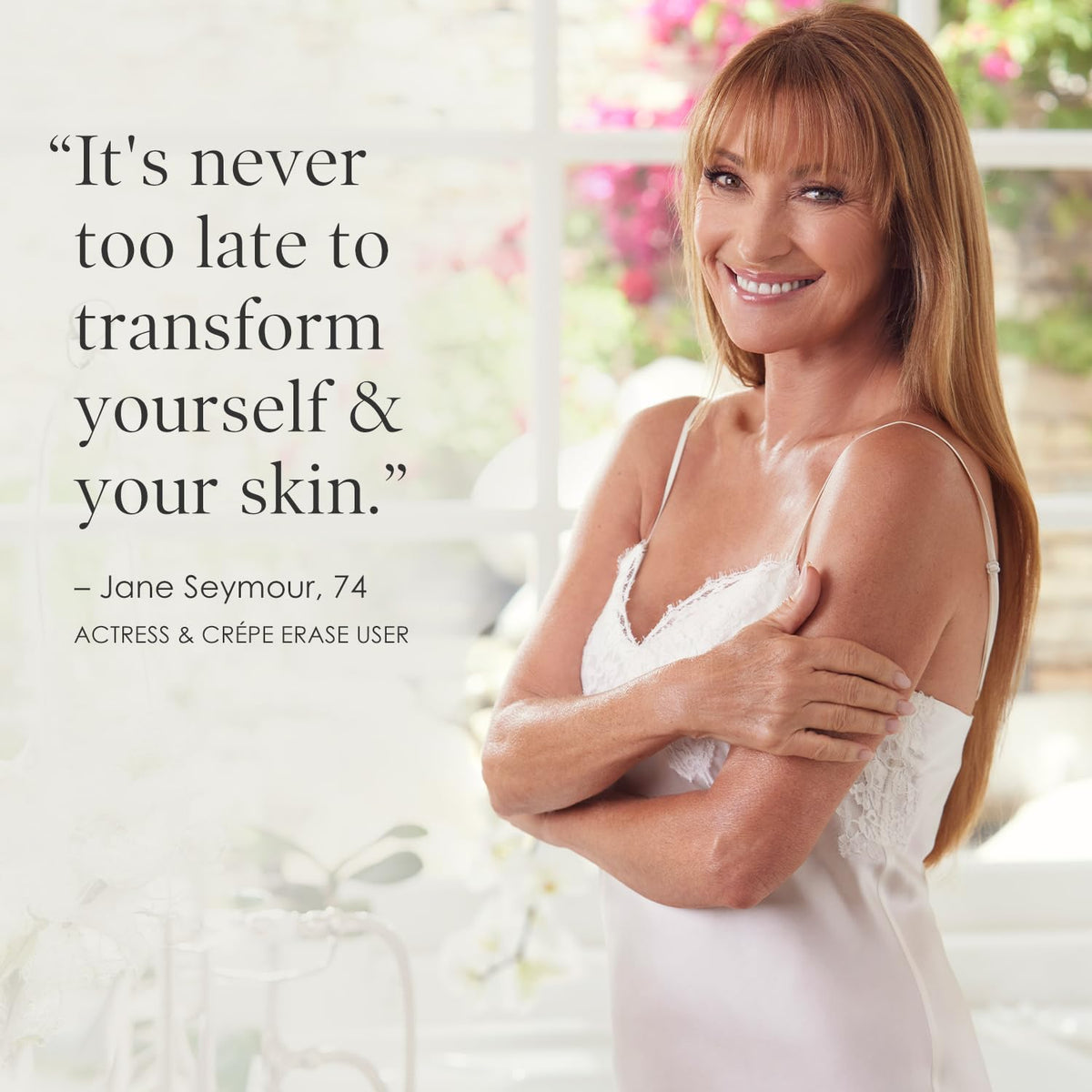 BODY FIRM Crepe Erase label detail focusing on TruFirm Complex ingredient information