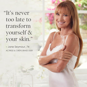 BODY FIRM Crepe Erase label detail focusing on TruFirm Complex ingredient information