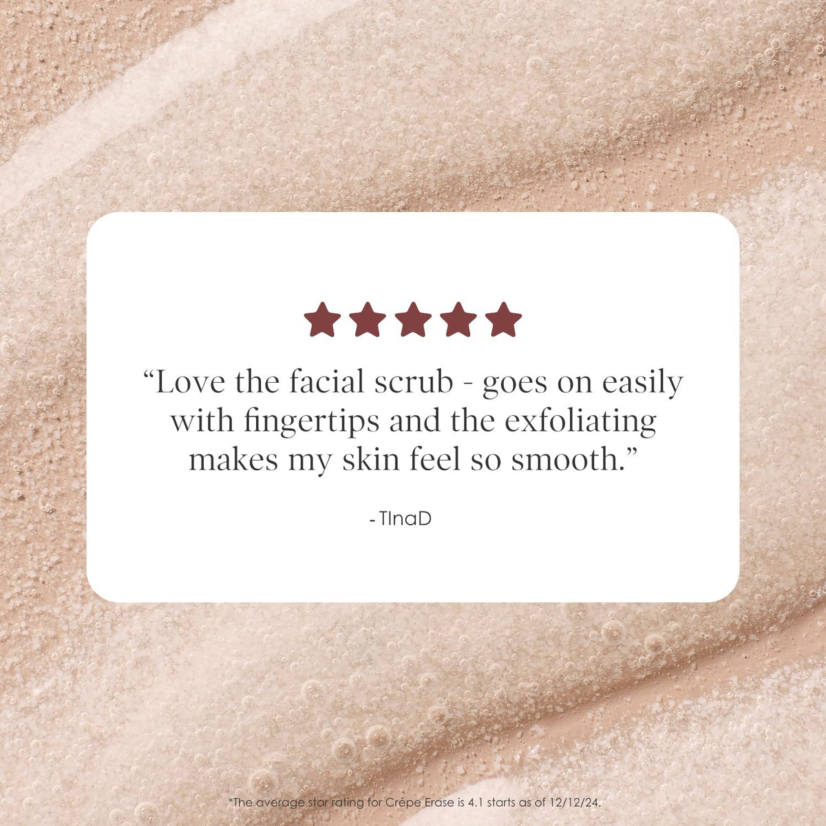 BODY FIRM label detail highlighting TruFirm complex and key exfoliating ingredients
