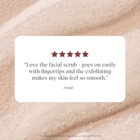 BODY FIRM label detail highlighting TruFirm complex and key exfoliating ingredients