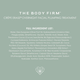 BODY FIRM Crepe Erase in bedside setting illustrating night cream as final routine step
