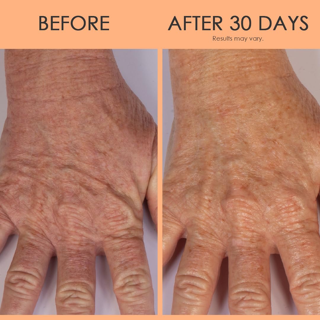BODY FIRM 3 fl oz bottle held next to a hand for size reference