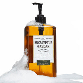 Body Prescriptions front packaging showing clear 17 fl oz pump and label, displays product identity and ease of use
