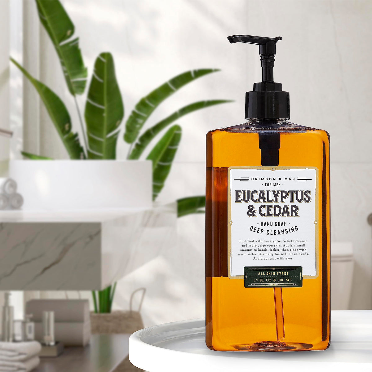 Body Prescriptions bottle on bathroom sink suggesting everyday use