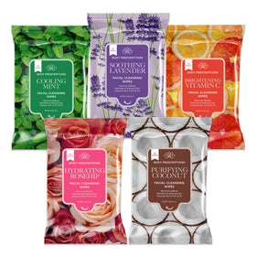 Body Prescriptions front packaging showing bulk wipes and resealable label for convenience